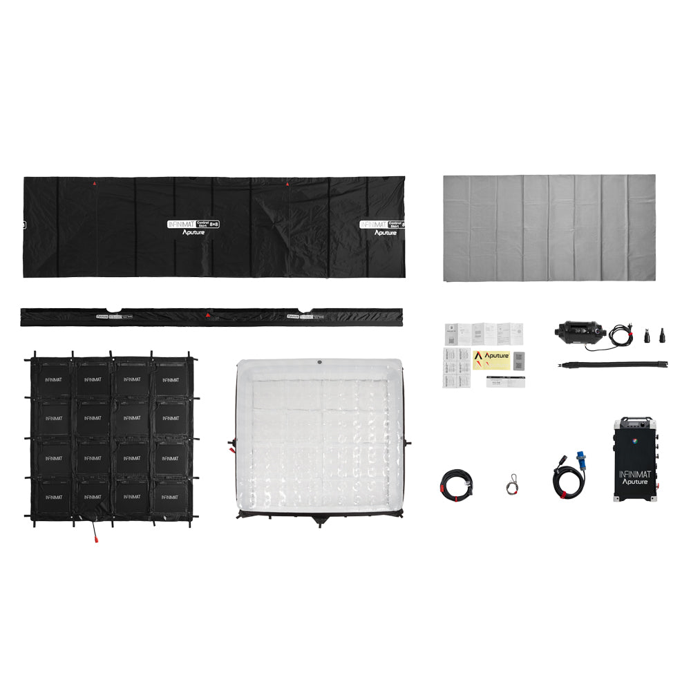 Aputure INFINIMAT 8x8 with Clear Softbox