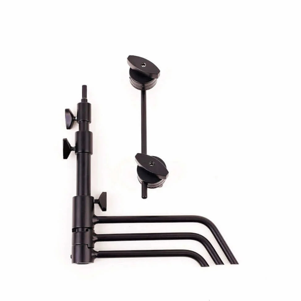 5" Pocket C-Stand with 1/4"-20 Adapter