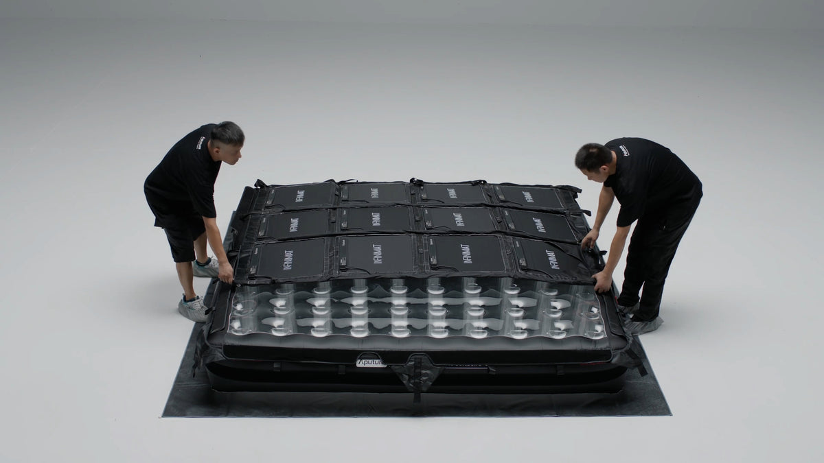 Aputure INFINIMAT 20x20 with Clear Softbox