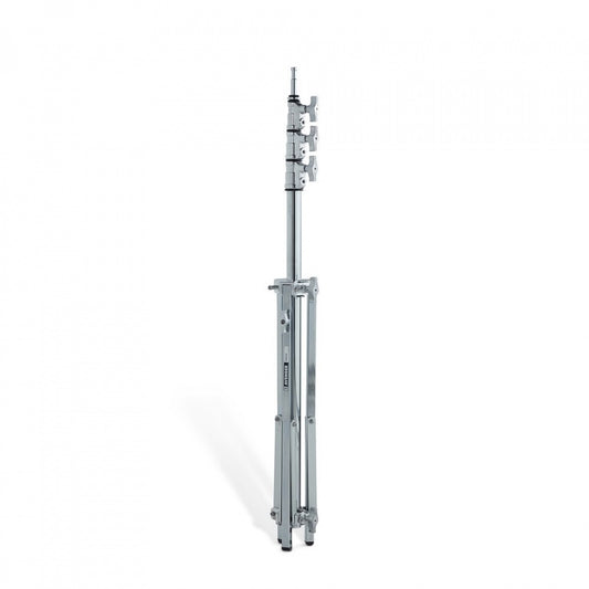 Avenger Baby Stand 35 Silver 350cm/138in Steel Triple Riser