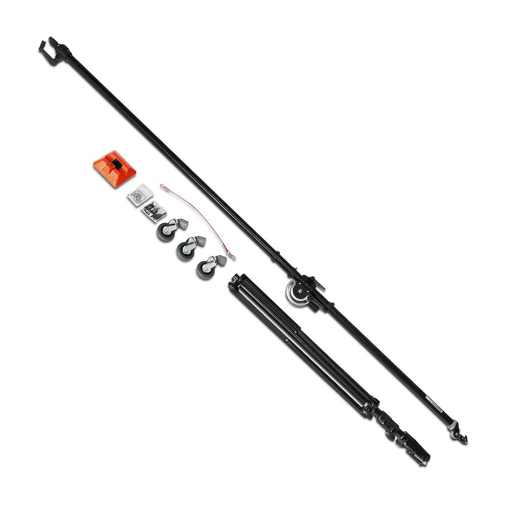 Manfrotto - Black Aluminum Super Boom, Stand Included