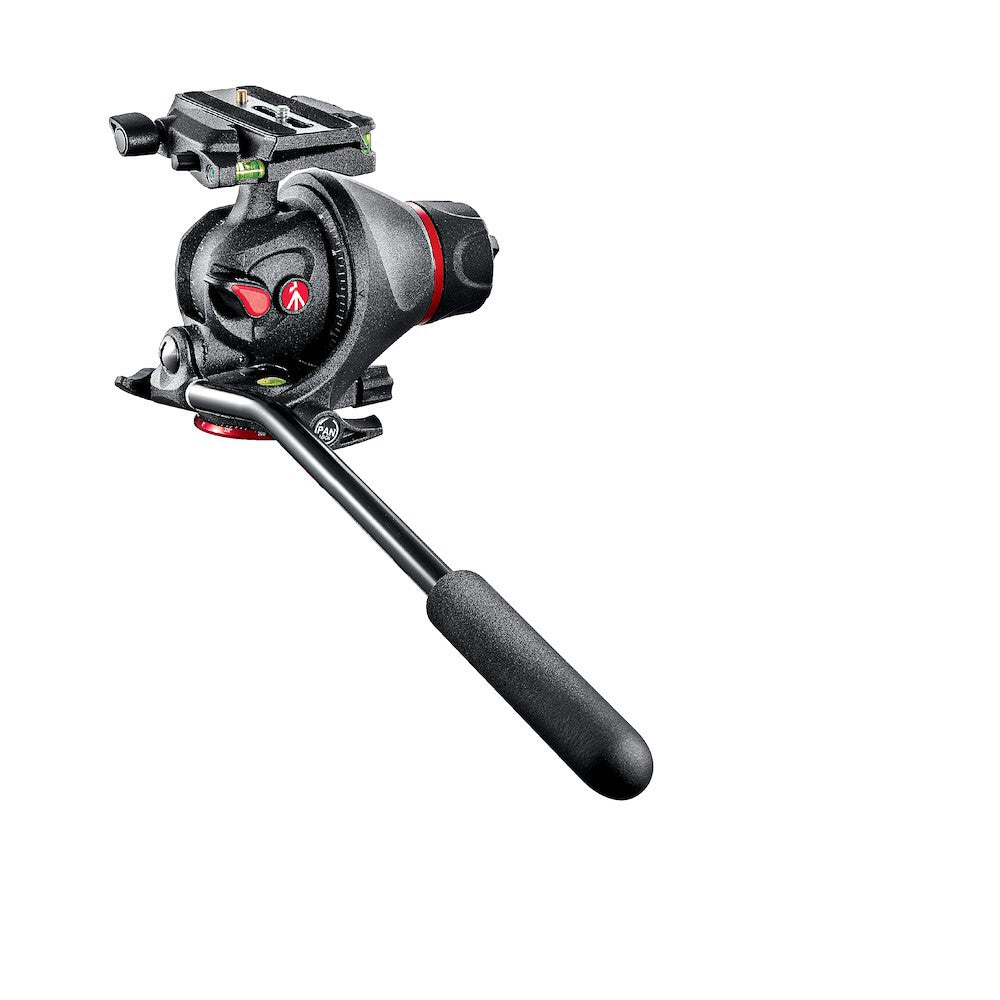 Manfrotto - Magnesium Photo-Movie Tripod Head with Quick Release Plate