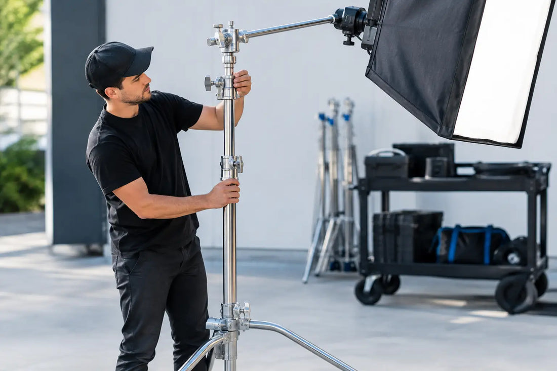 Les trépieds en C sont-ils sûrs ? Comment les installer en toute sécurité sur les plateaux de tournage ?