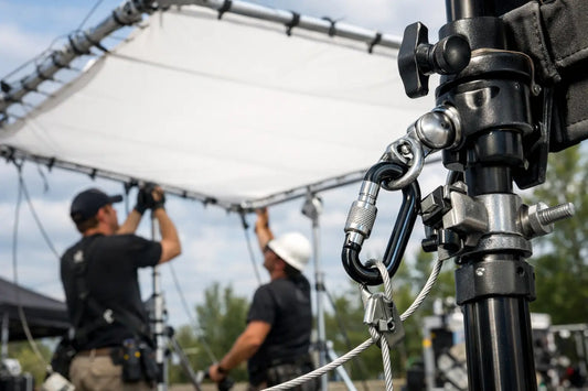 How to Rig Overhead Diffusion Safely on Set