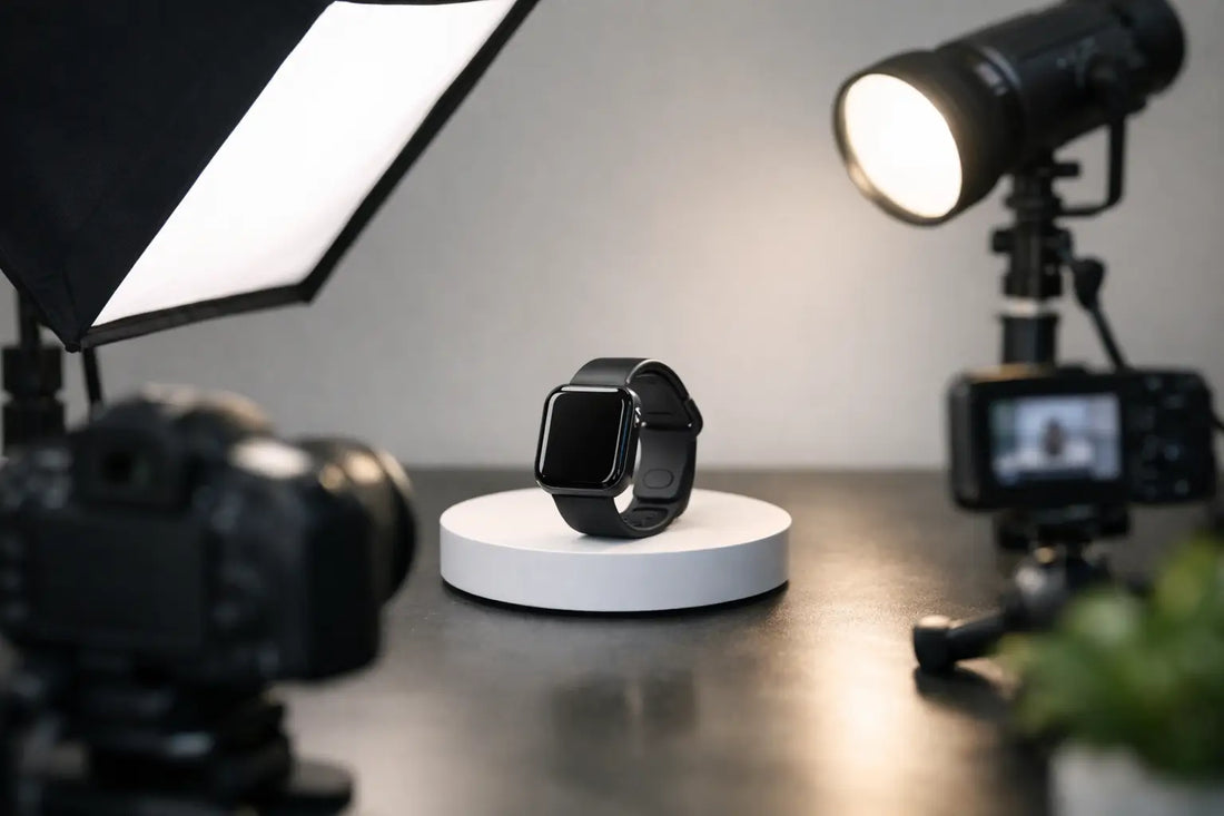 Tabletop Lighting Example for Product Shoots