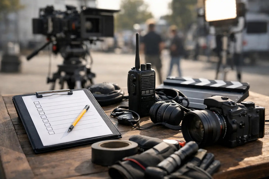 Cinema Expendables Checklist for Set Days