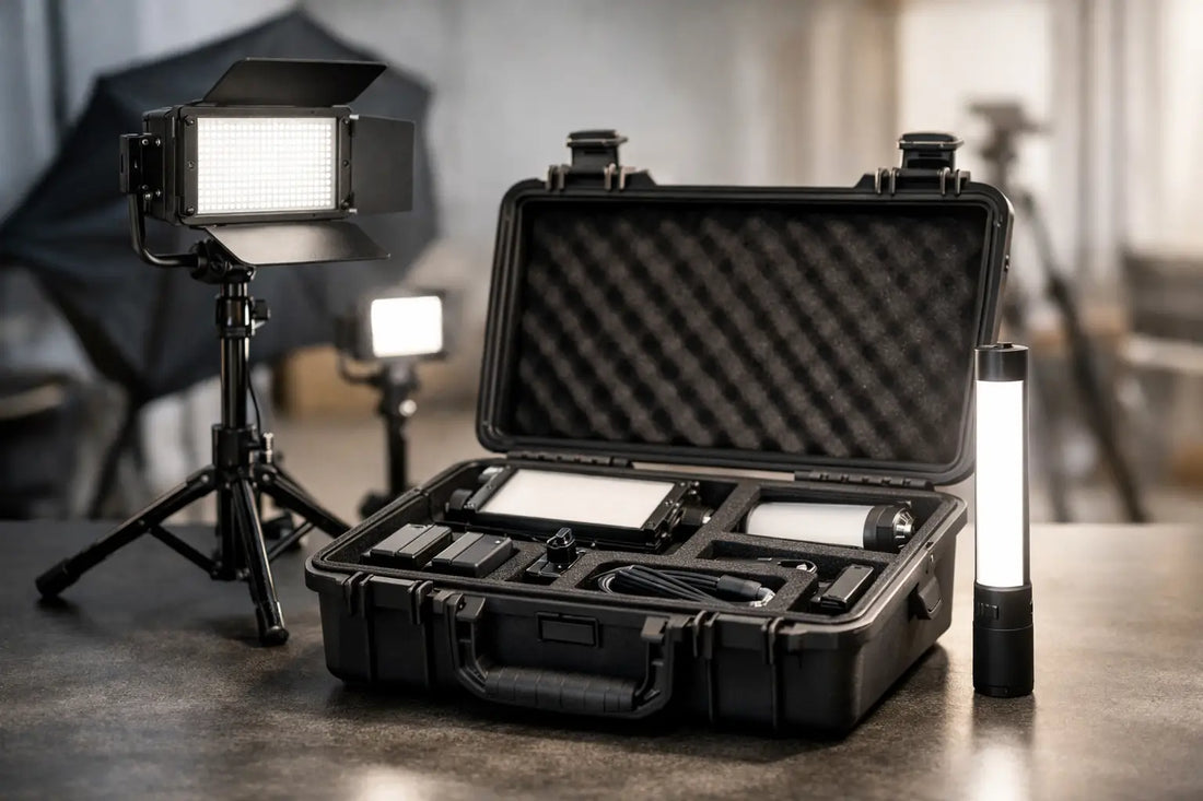 Des kits d'éclairage portables qui méritent vraiment leur place dans ta valise