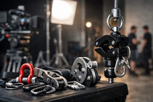 Production Rigging Accessories That Work on Set