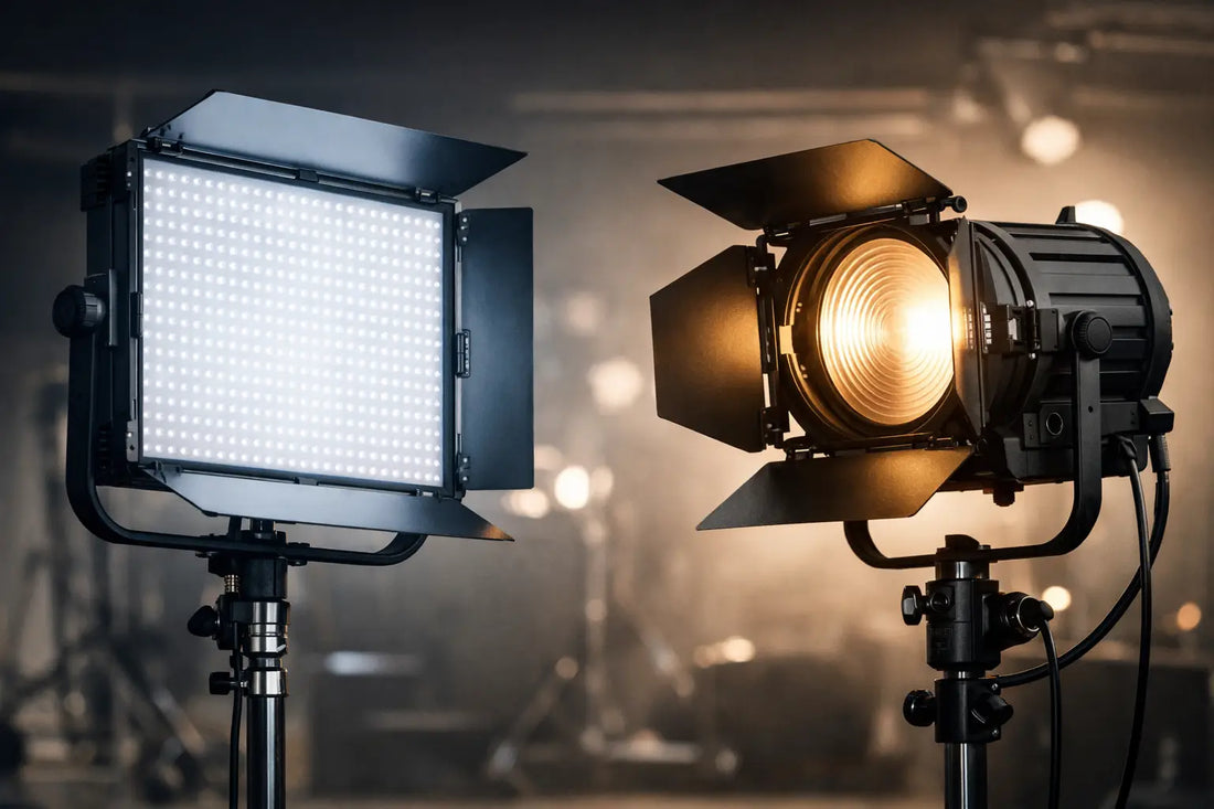LED Panel vs Fresnel: Which Fits Your Set?