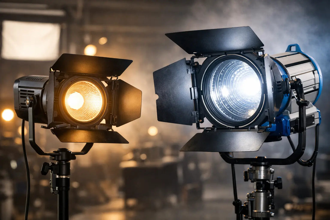 COB Light vs HMI: Which Fixture Belongs on Set?