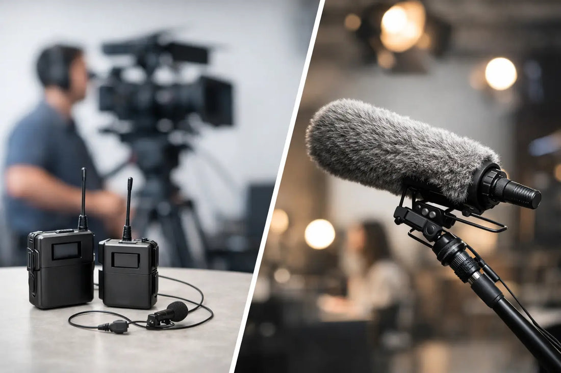 Wireless Lav vs Boom for Production Sound
