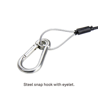 KUPO 70cm Safety Wire- 3.0mm Diameter with PVC Jacket