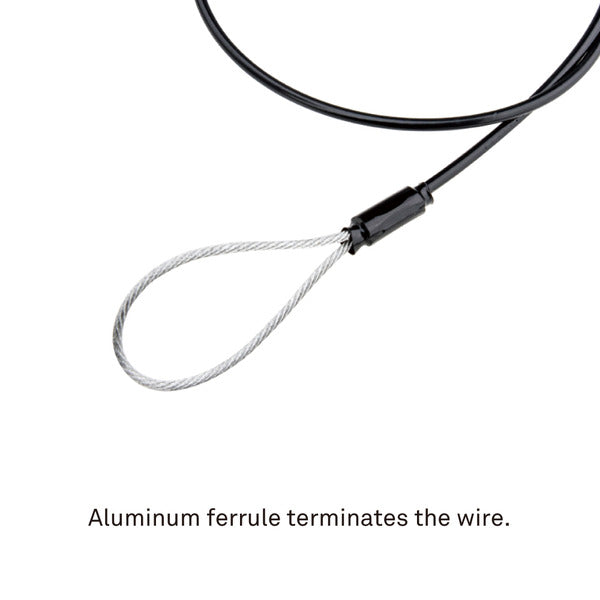 KUPO 70cm Safety Wire- 3.0mm Diameter with PVC Jacket
