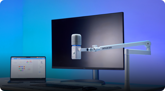 amaran Mic - Low-Profile Boom Arm Kit