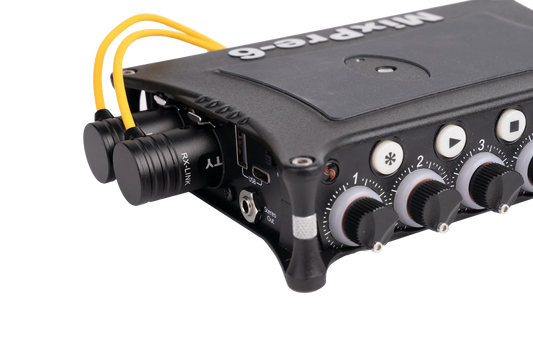 Deity Wireless Timecode Cable - RX-Link - Locking 3.5mm to Right Angle XLR