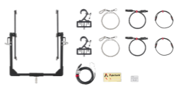 Aputure - NOVA II  2x1 3-Light Yoke Kit  (Bare Ends)