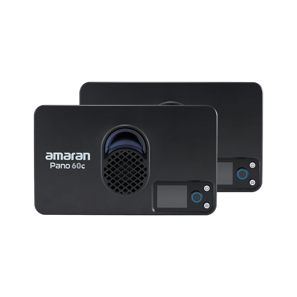 amaran Pano 60c 2-Light Kit - Charcoal