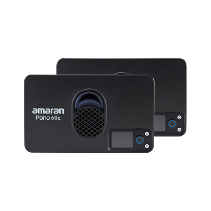 amaran Pano 60c 2-Light Kit - Charcoal
