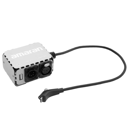 amaran USB-C to 5-Pin DMX In & Out Adapter