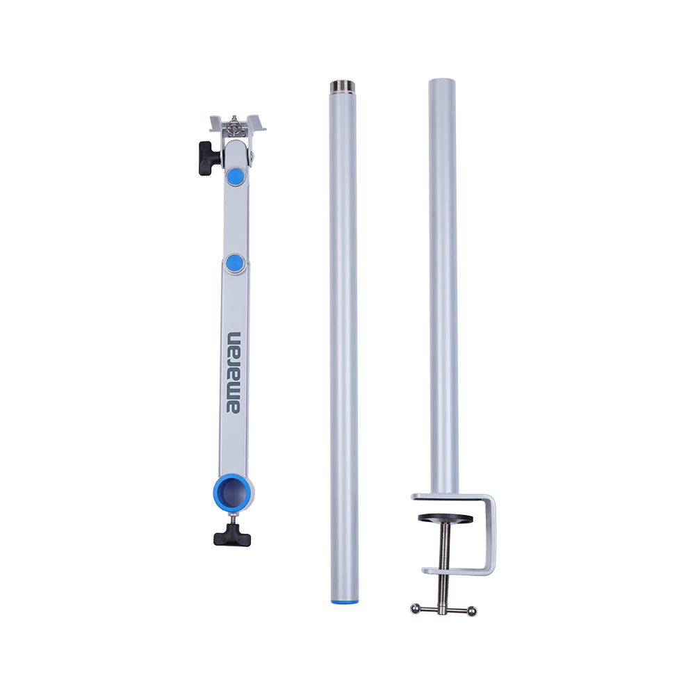 amaran Verge Desk Clamp Stand - Silver