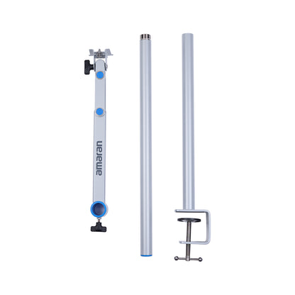 amaran Verge Desk Clamp Stand - Silver