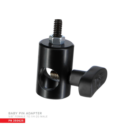 Matthews Baby Pin Adapter 5/8" Female to 1/4-20" Male