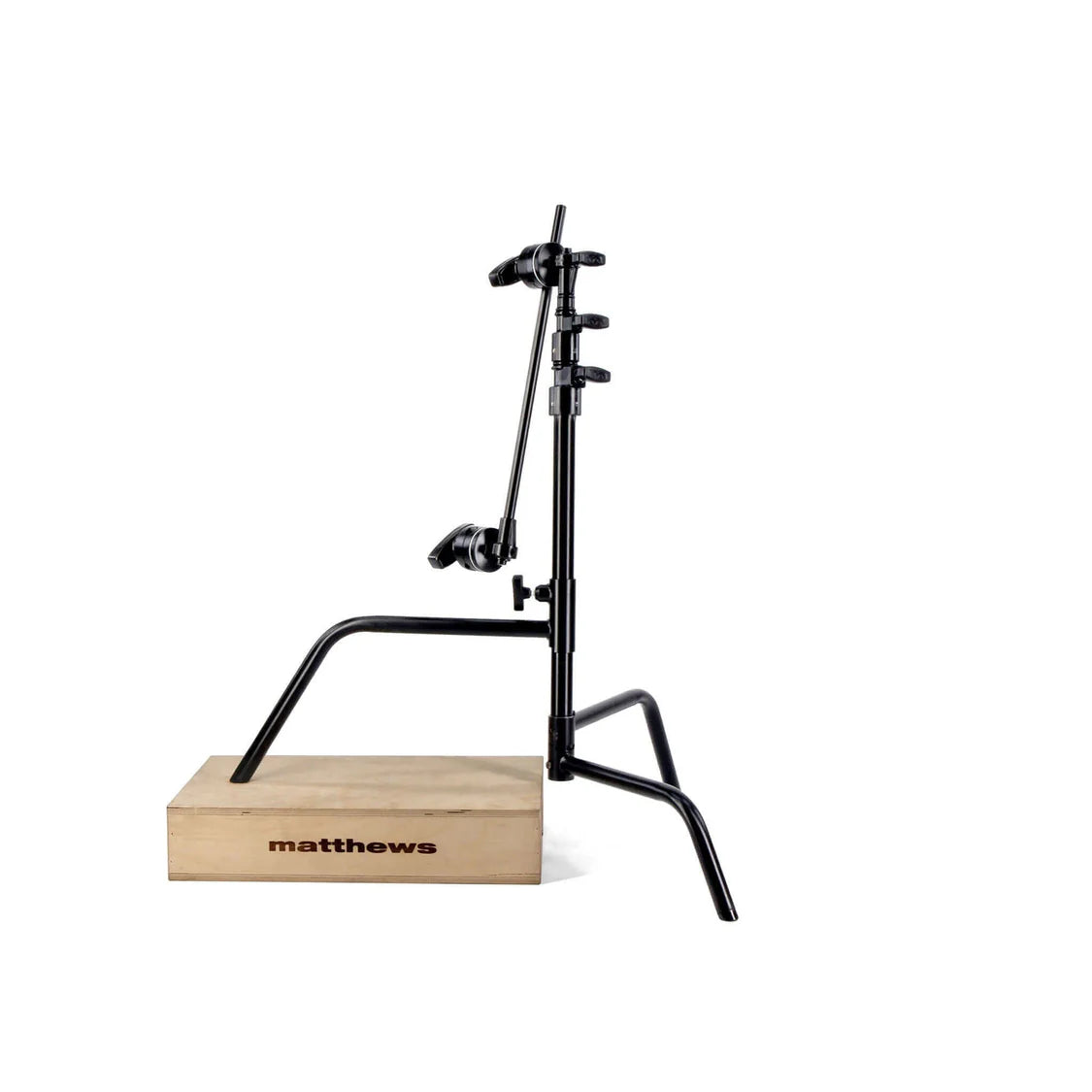 Matthews 20" C-Stand w/Sliding Leg, Includes Grip Head & Arm