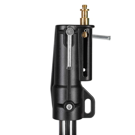 Manfrotto -   3-Sec Low Base Wind Up Stand with Wheels