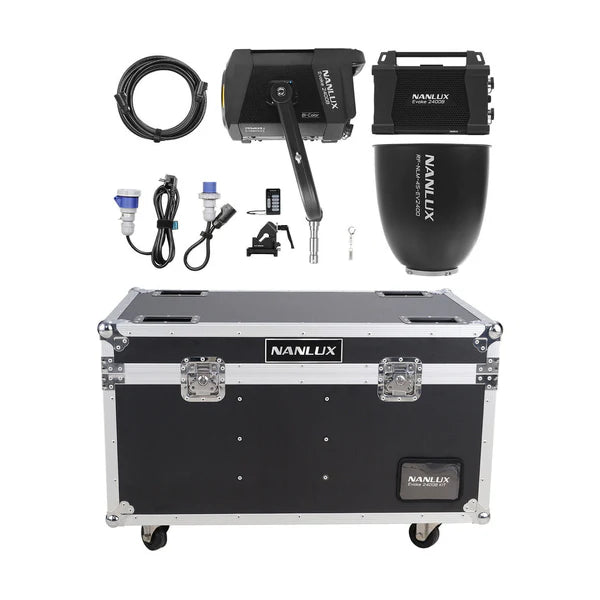 NANLUX Evoke 2400B Bi-color Spot Light with Reflector 45° in Flight case