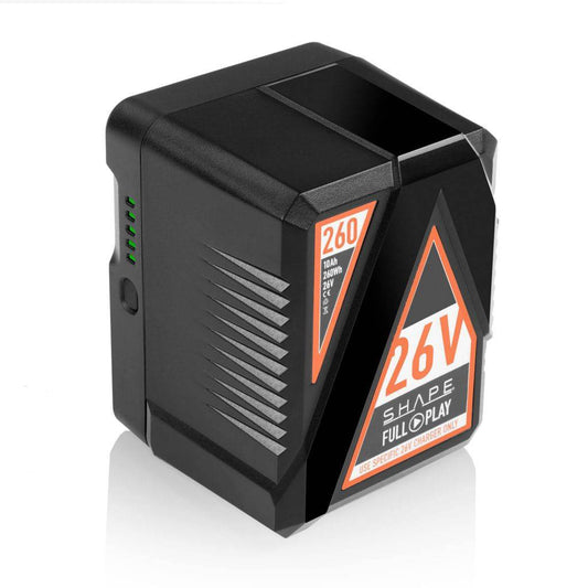 SHAPE Full Play Rechargeable Battery 260 Wh V-Mount