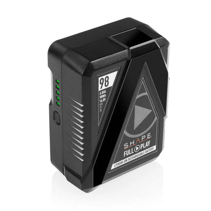 SHAPE Full Play Rechargeable Battery 98 Wh V-Mount