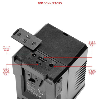 SHAPE Mini 150 Wh V-Mount battery USB-C Input/Output