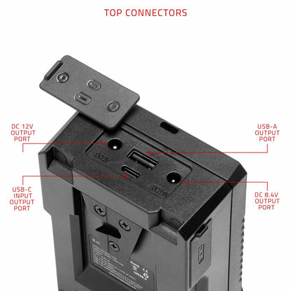 SHAPE Mini 50Wh V-Mount battery USB-C Input/Output